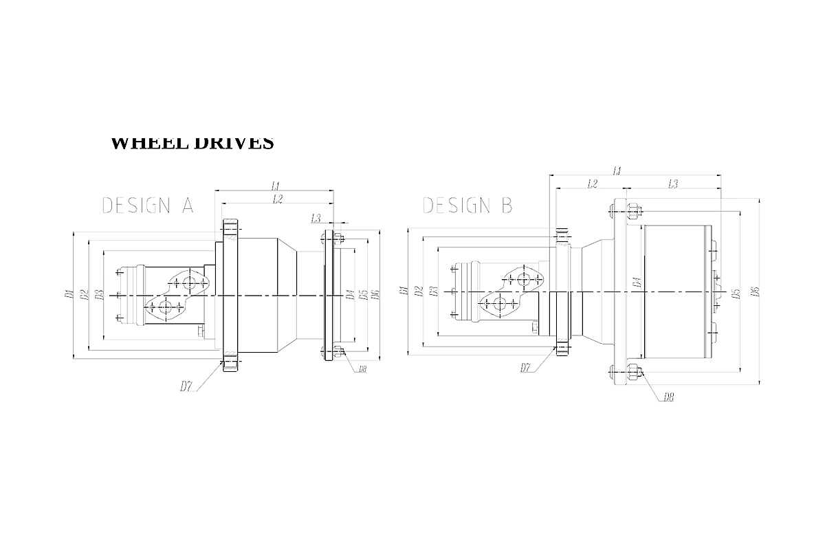 Planetary Gear Set for Wheel Drive and Hub Reduction Assemblies mesh or interface detail